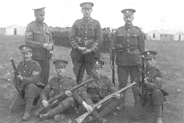 York & Lancaster Regiment group