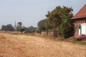 B/158th Battery position at Laventie