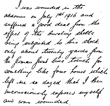 Portion of letter