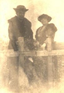 Visiting the grave of Harry Proctor