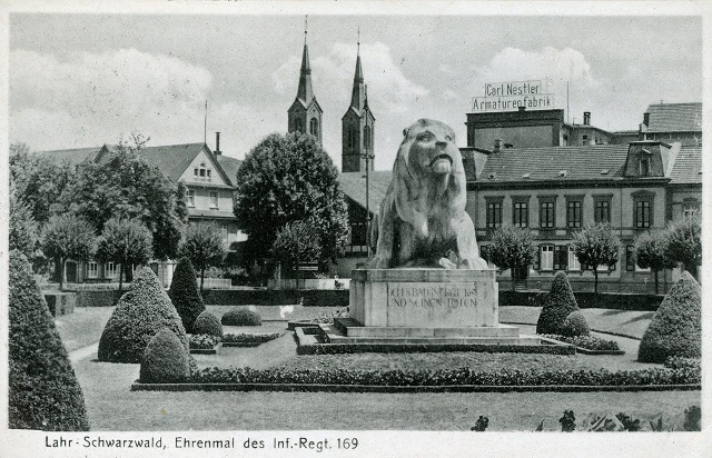 IR 169 monument at Lahr