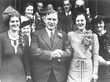 Wedding of Francis Roche Kay and Elsie Wormwell