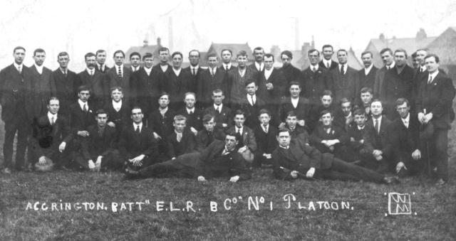 No. 1 Platoon, B (District) Company in 1914