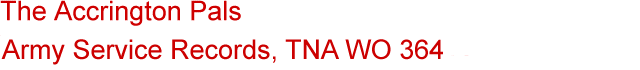 Title - Army Service Records, TNA WO 364