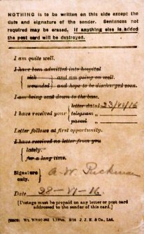 Rickman field postcard