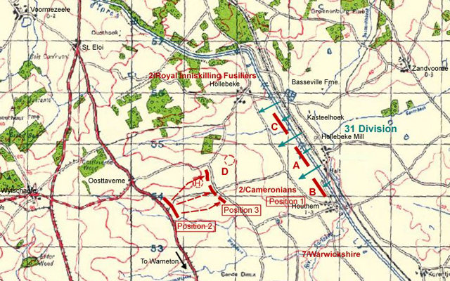Map of 27th May 1940